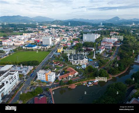 An Aerial View Of Seremban Town The Capital City Of Negeri Sembilan