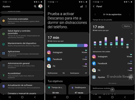 Cómo limitar el tiempo de uso de las aplicaciones en Android