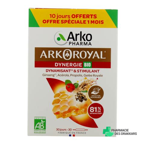 Arkoroyal Dynergie Bio Fortifiant Stimulant