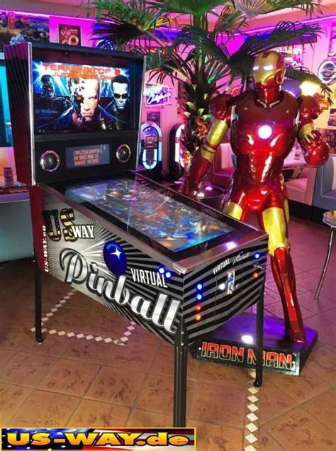 Vp Nouveau Virtuelle Pinball Flipper Machine De Jeu Arcade Machine