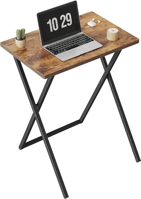 Cubicubi Folding Computer Desk Inch Folding Tv Tray Table For Small