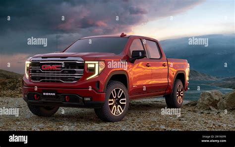 Gmc Sierra At Off Road Truck Stock Photo Alamy