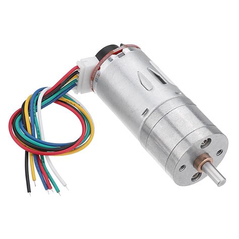 Machifit Ga Dc V Micro Gear Reduction Motor With Encoder Speed