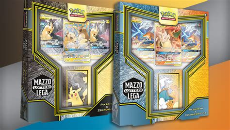 Mazzo Lotte Di Lega Pikachu E Zekrom Gx E Mazzo Lotte Di Lega Reshiram