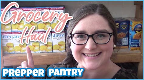 Weekly Grocery Haul Prepper Pantry Stock Up Items Kirsti Pickens