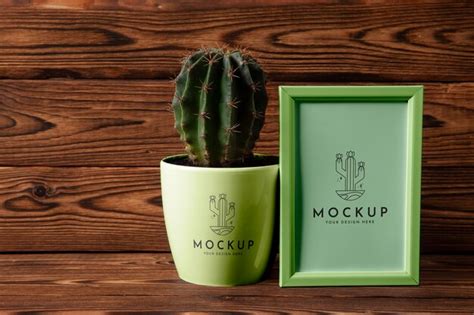 Premium Psd Flower Pot Mockup Design