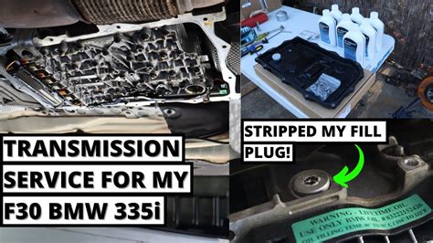 ZF 8HP Transmission Pan Replacement Fluid Change On My F30 BMW 335i