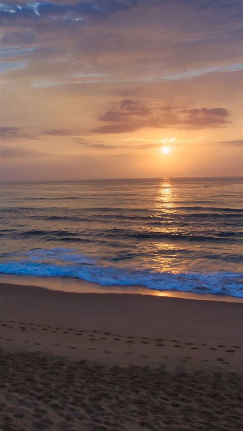 El Mar Y La Arena Al Atardecer Fondo De Pantalla 4k HD ID 6679