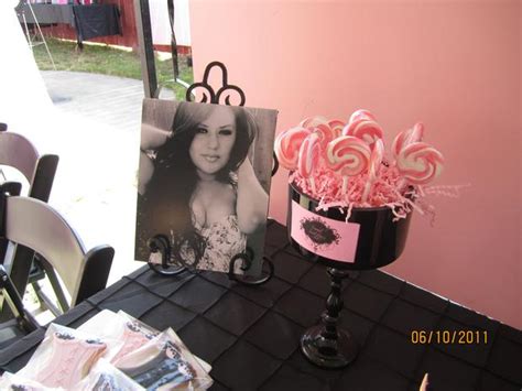 Ch De Lingerie Pink E Preto Casamento Criativo