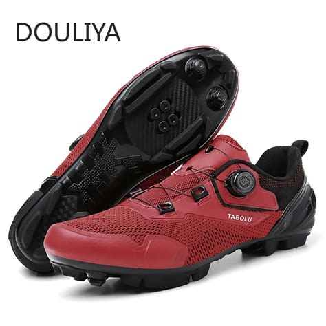 Douliya Mtb Cycling Shoes With Clits Men Road Bike Sneakers Racing