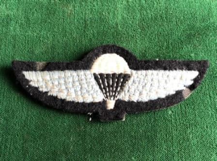 International Badges Insignia UNIDENTIFIED PARA WING Was Listed For