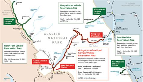 How To Get A Permit For Visiting Glacier National Park In Parked