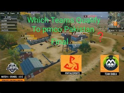 Qualifiers Of Pakistan Pmco Pubg Youtube