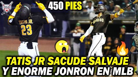 FERNANDO TATIS JR Se CALIENTA Y SACUDE SALVAJE Y ENORME JONRON Con SAN