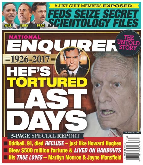 National Enquirer Magazine Telegraph