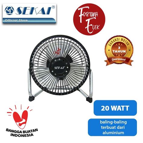 Jual Sekai Desk Fan Kipas Angin Meja Hfn Inch Baling Baling