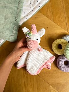 Ravelry Unicorn Lovey Baby Blanket Pattern By Pavlina Svarcova