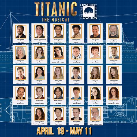 Titanic The Musical Ovation Theatre