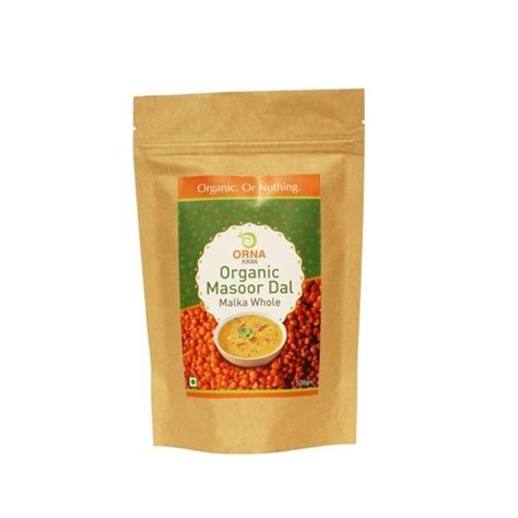 Organic Masoor Dal Malka Split At Best Price In Noida Desh Se Buy