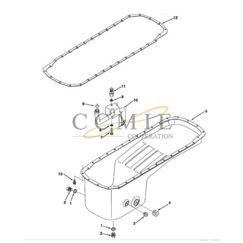 Kalmar Spare Parts Oil Sump For Reach Stacker