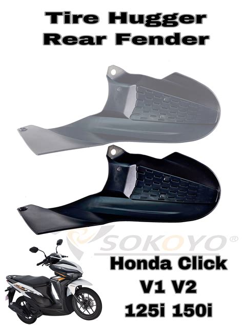 Honda Click I I V V Rear Fender Tire Hugger Mudguard With