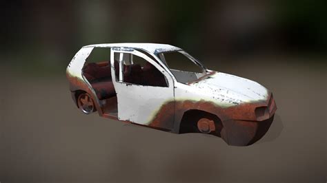 Abandoned Car Download Free 3d Model By Leandro Andrade