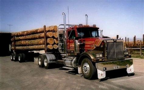 WESTERN-STAR. Logging-Truck. N.Z. Equipment Trailers, Logging Equipment ...