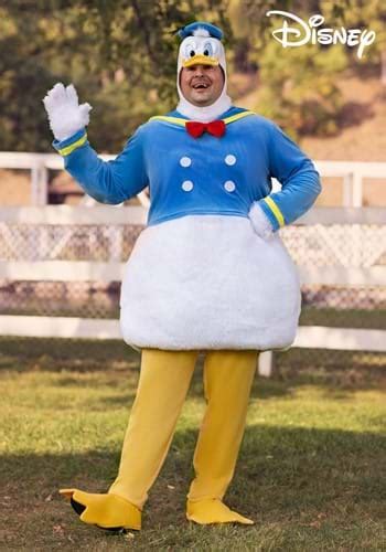 Plus Size Donald Duck Men's Costume