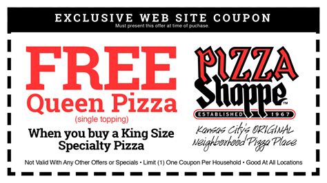 Offers - Pizza Shoppe