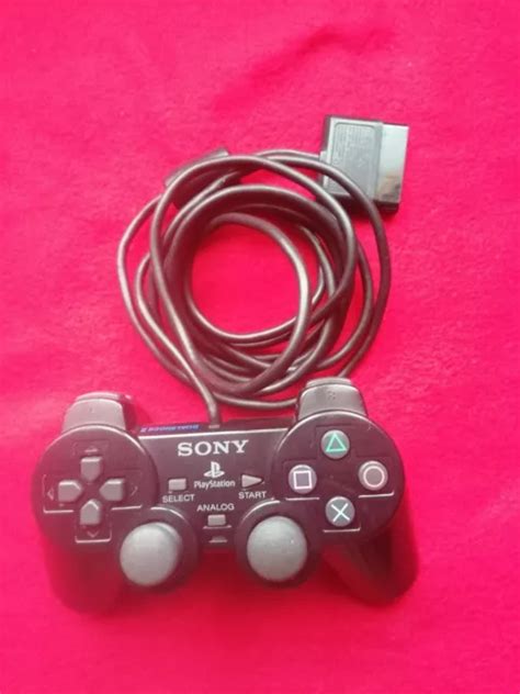 Manette Originale Playstation Officielle Sony Ps Dualshock Noire Eur