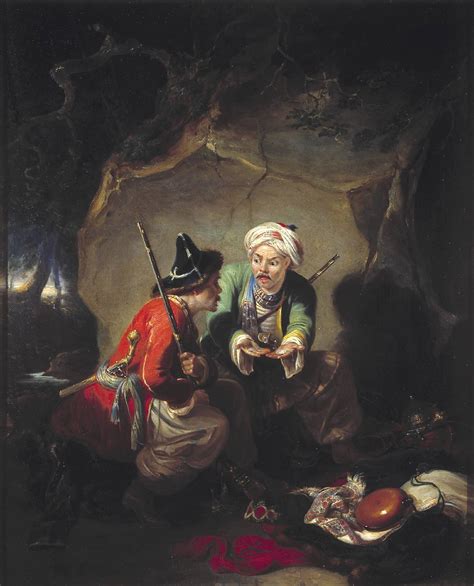 Art Reproductions Tartar Robbers Dividing Spoil 1817 By William Allan