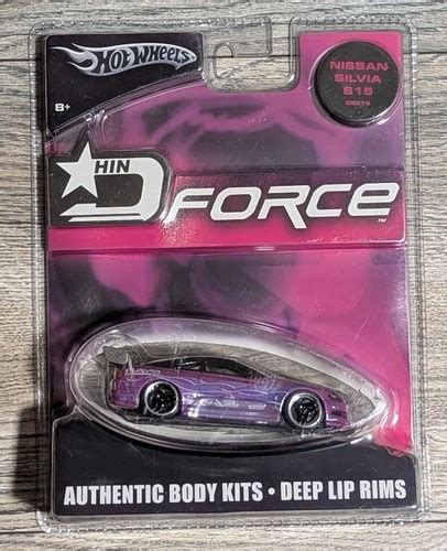 Hot Wheels HIN D Force Nissan Silvia S15 Purple 2004 Hot Import Nights