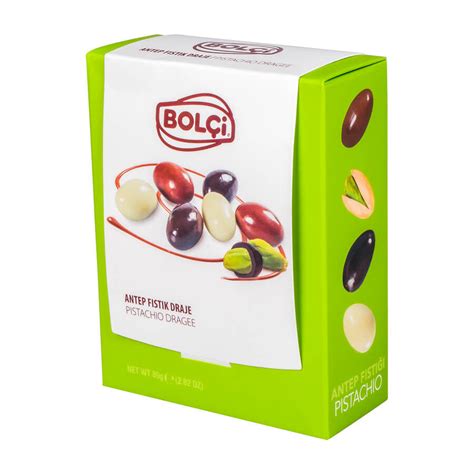 Bolci Assorted Chocolate Pistachio Dragee 80g – Shams Shopping Centre