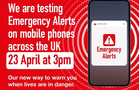 National Test Of The Uk Emergency Alerts Service On Sunday 23 April At