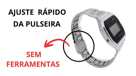 Como ajustar a pulseira do relógio CASIO de forma rápida e simples