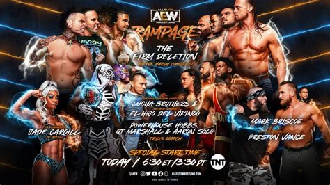 Aew Rampage Results May Pwmania Wrestling News