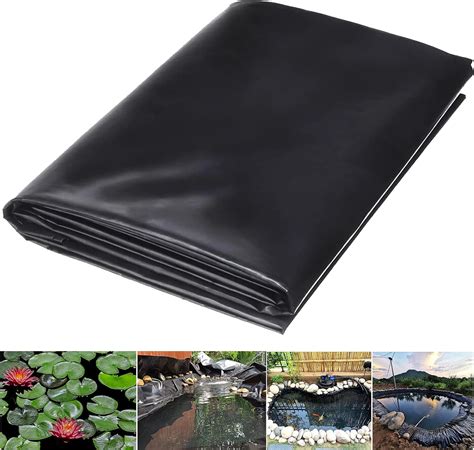 Pond Liner Flexible Fish Pond Bed Liners Pool Membrane Foldable