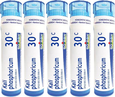 Amazon Boiron Homeopathic Medicine Kali Phosphoricum 30C Pellets