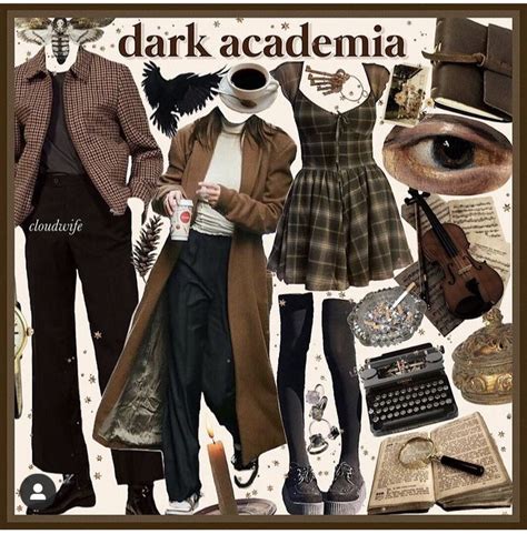 Pin By Allie On Clothes C Retro Outfits Dark Academia Outfit Dark