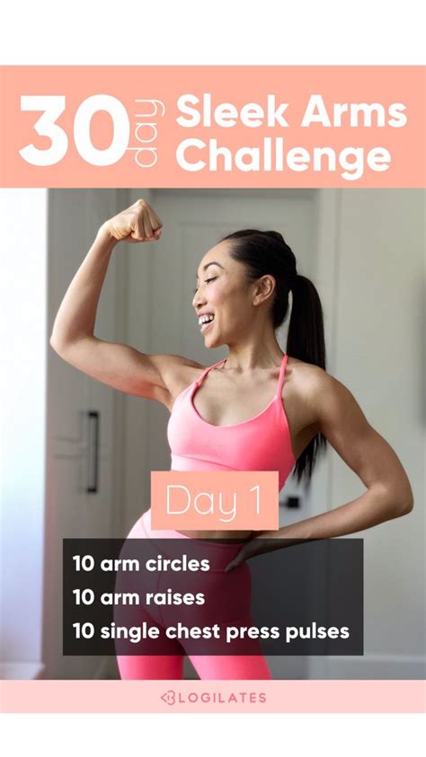 30 Day Workout Challenge For Sleek Arms An Immersive Guide By Blogilates