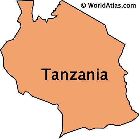 Tanzania Maps And Facts World Atlas