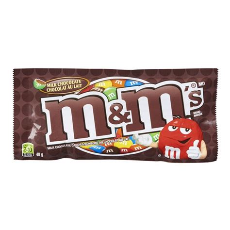 Mandms Milk Chocolate Candies 48g Packet Mandms Lollies N Stuff