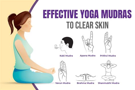 6 Mudras To Get Glowing Skin And Cure Skin Problems Fitsri Yoga