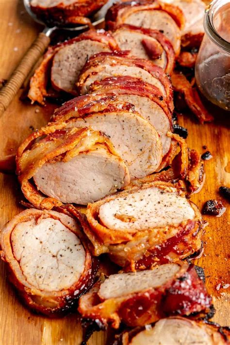 Bacon Wrapped Pork Tenderloin 2 Ways To Cook Fed And Fit Recipe Bacon Wrapped Pork