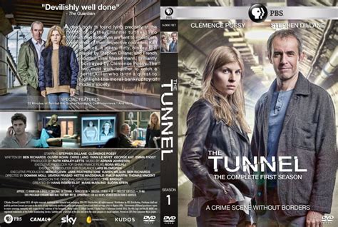 The Tunnel Season 1 Dvd Cover And Labels 2013 R1 Custom