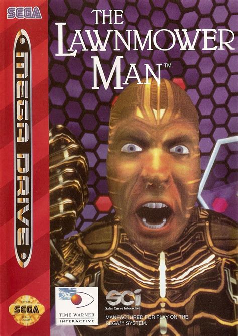 Lawnmower Man The Boxarts For Sega Megadrive The Video Games Museum