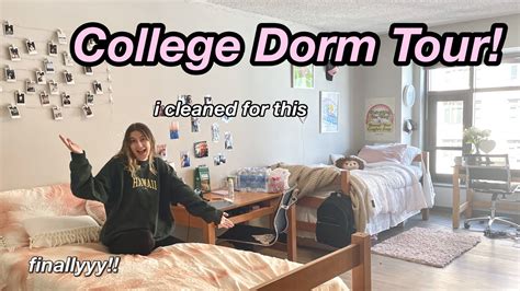 College Dorm Tour Youtube