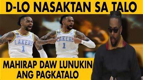 D ANGELO RUSSELL SOBRANG NASAKTAN SA PAGKATALO NG LAKERS SA NEW YORK