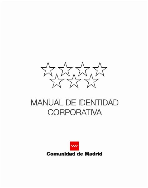 PDF Manual De Identidad Corporativa De La Comunidad De Madrid