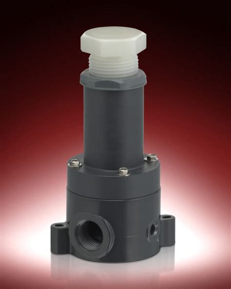 Angle Pattern Relief Bypass Backpressure Valves Series RVT Plast O